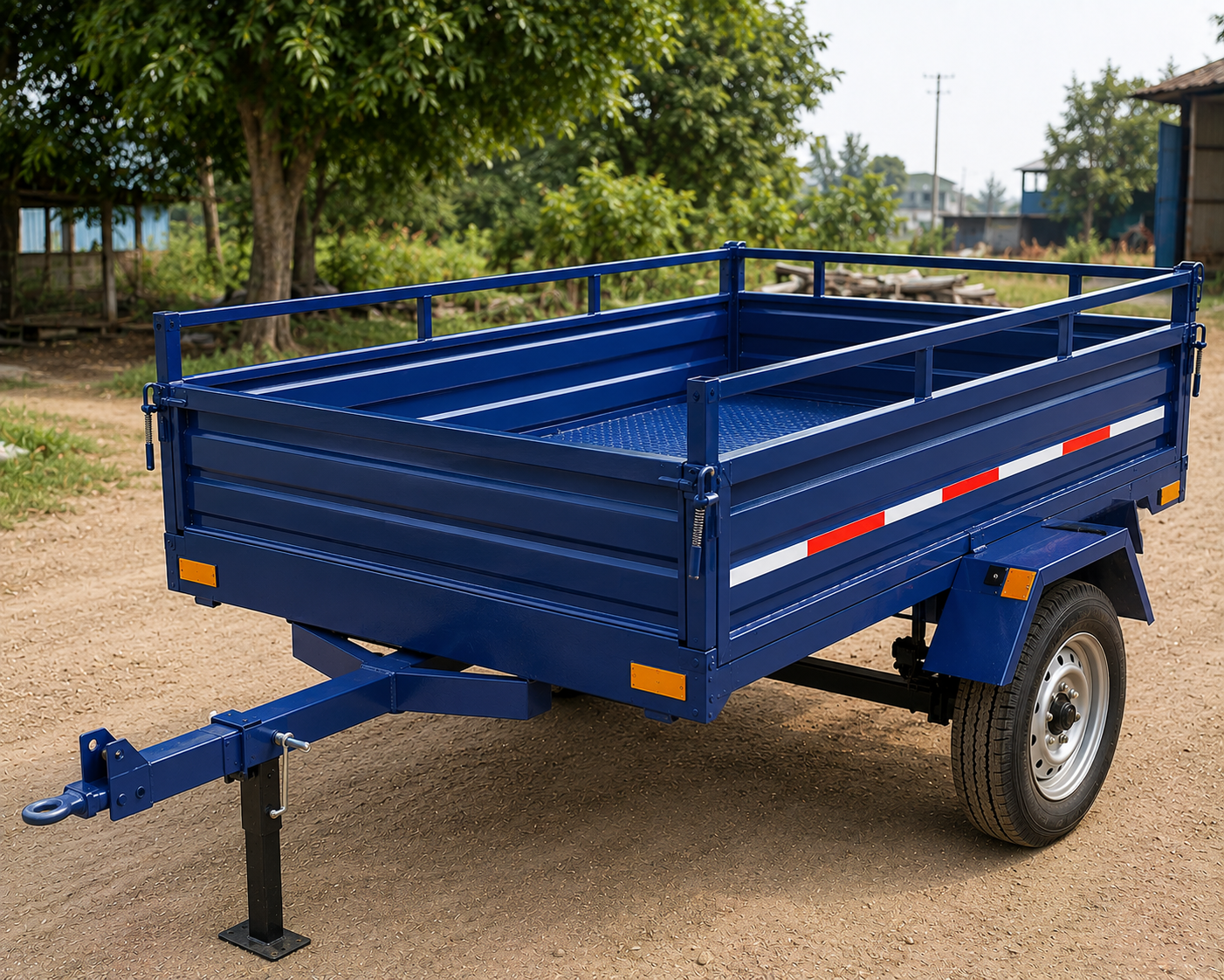 2-Wheel Hydraulic Trolley - Piyush Agro Industries